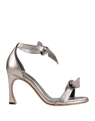ALEXANDRE BIRMAN Sandali Argento Pelle di vitello