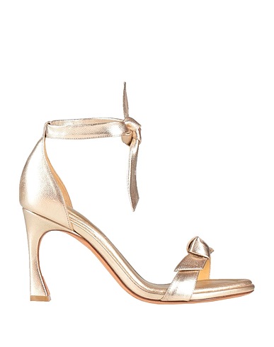 ALEXANDRE BIRMAN Sandali Platino Pelle di vitello