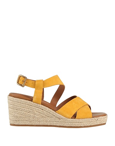 GEOX Espadrillas Giallo ocra Pelle