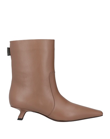 BRUNELLO CUCINELLI Ankle boot Taupe 100% Leather