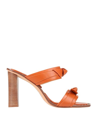 ALEXANDRE BIRMAN Sandals Orange Leather
