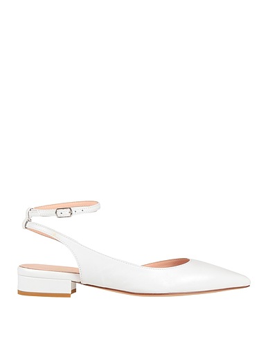 ADELIA Ballet flats White Leather