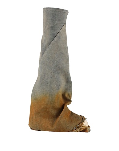 DRKSHDW by RICK OWENS Ankle boot Blue Textile fibres