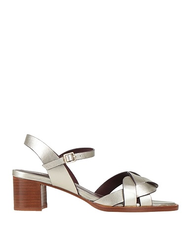 AVRIL GAU Sandals Silver Leather