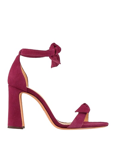 ALEXANDRE BIRMAN Sandals Plum Leather