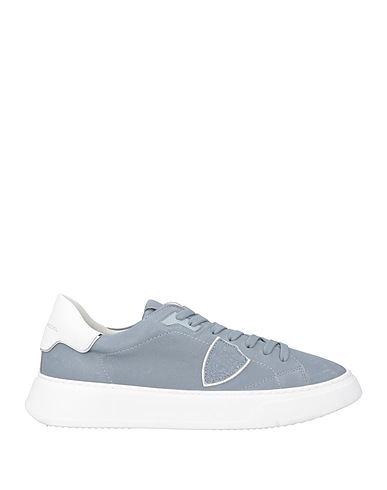 PHILIPPE MODEL Sneakers Slate blue Leather