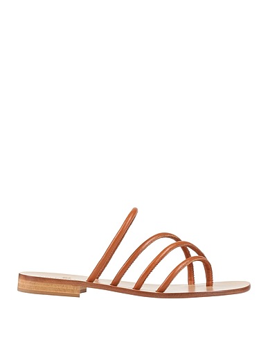 PAOLO FERRARA Tongs Cuir