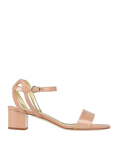 ANTONIO BARBATO Sandals Antique rose Calfskin