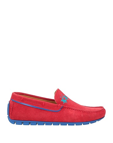 LA MARTINA Loafers Brick red Leather