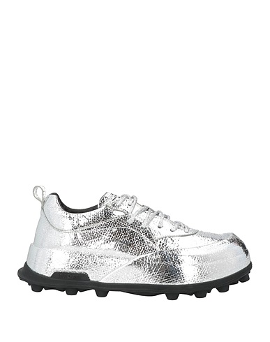 JIL SANDER Sneakers Silver Leather