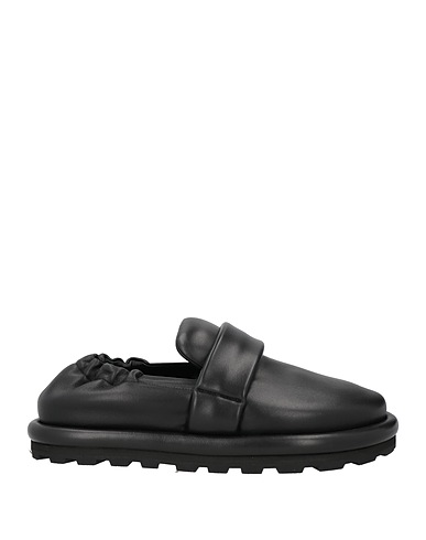 JIL SANDER Loafers Black Leather