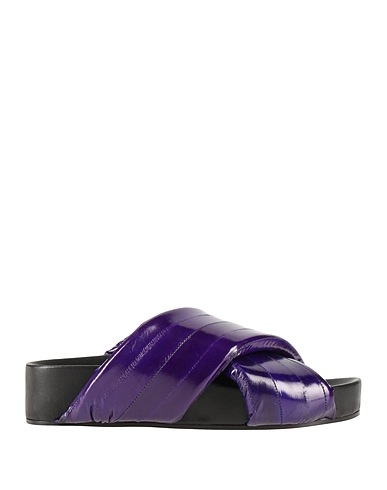 JIL SANDER Sandales Bleu Cuir