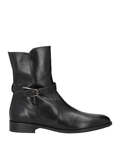 PERTINI Ankle boot Black Leather