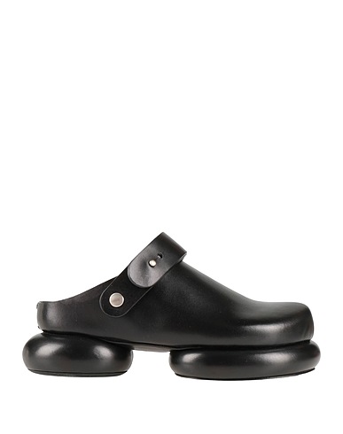 JIL SANDER Mule e zoccoli Nero Pelle