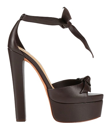 ALEXANDRE BIRMAN Sandals Dark brown Leather