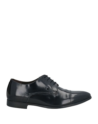 FRATELLI ROSSETTI Laced shoes Black Leather
