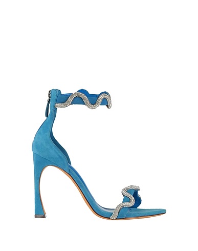 ALEXANDRE BIRMAN Sandalia Azul francés Cuero