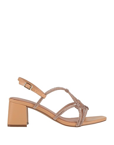 AQUARELLE Sandals Blush Textile fibres