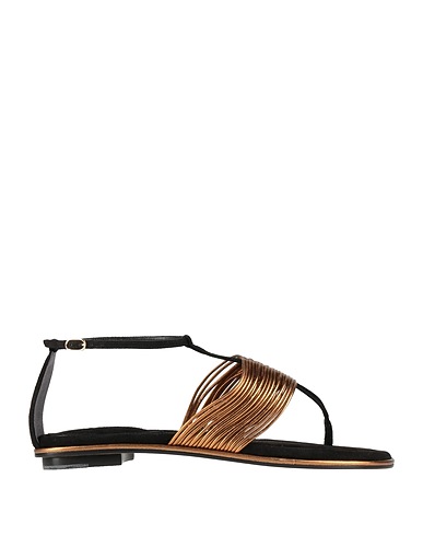 ALEXANDRE BIRMAN Flip flops Black Leather