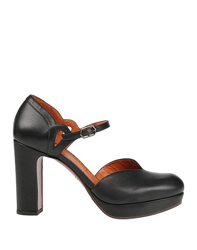 CHIE MIHARA Court Black Leather