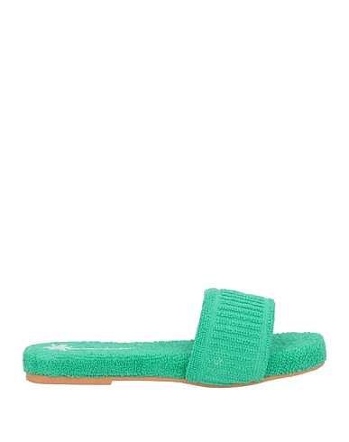 MANEBÍ Sandali Verde Fibre tessili