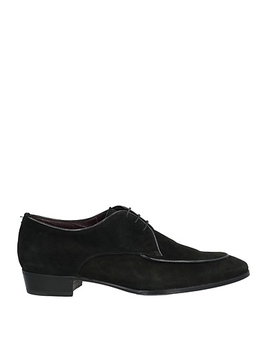 LIDFORT Laced shoes Black Leather