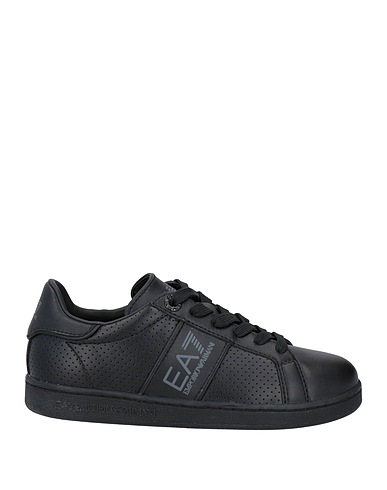 EA7 Sneakers Nero Pelle