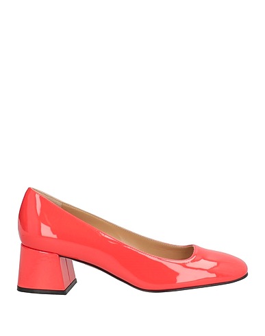 SERGIO ROSSI Court Coral Leather