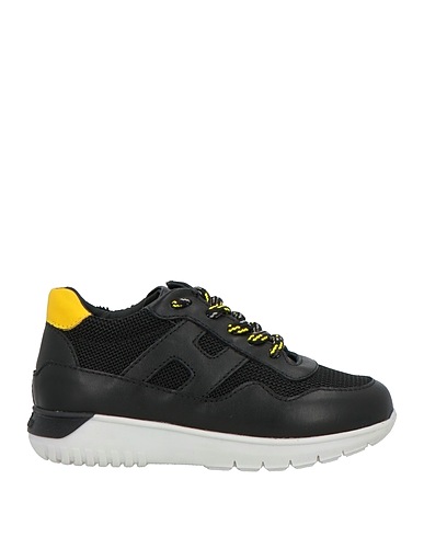 HOGAN Sneakers JUNIOR Black Textile fibres, Leather