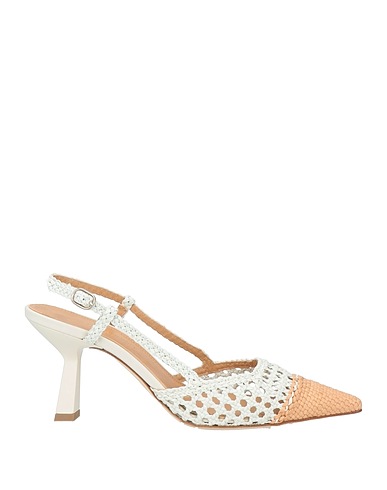 NICOLE BONNET Paris Court White Leather