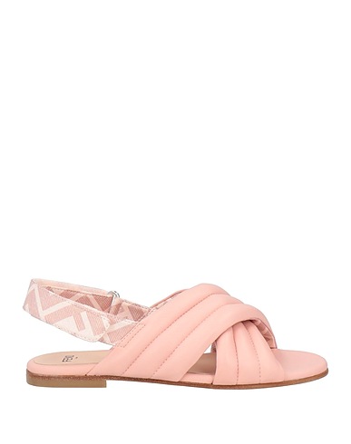 FENDI Sandals Pink Leather