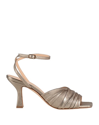 PITON PARIS Sandals Platinum Leather