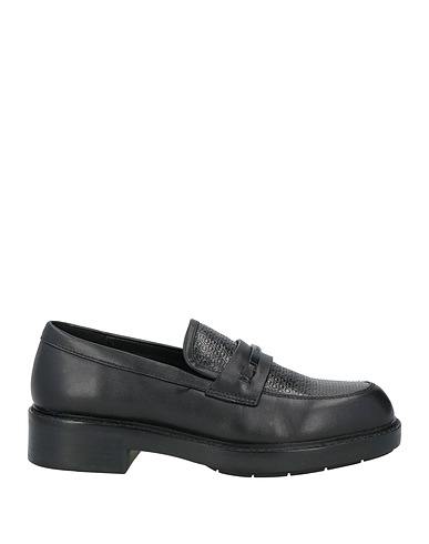 CALVIN KLEIN Loafers Black Leather