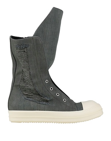 DRKSHDW by RICK OWENS Ankle boot Taupe Textile fibers