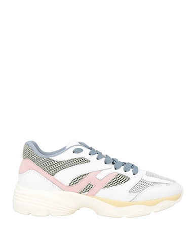 HOGAN Sneakers White Textile fibres, Leather