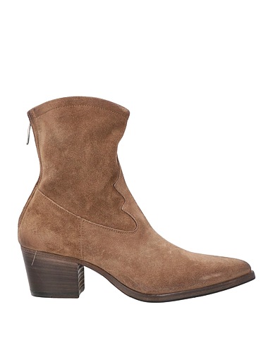 ALBERTO FASCIANI Ankle boot Khaki Leather