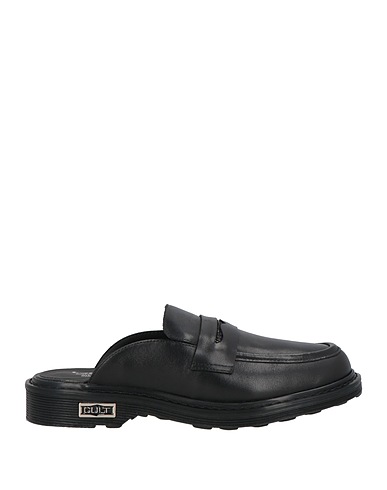 CULT Mule e zoccoli Nero Pelle