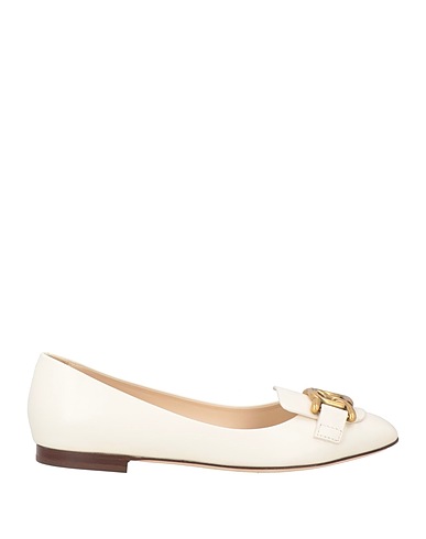 TOD'S Mocassino Off white Pelle