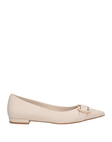 PITON PARIS Ballet flats Ivory Leather
