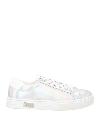 ARMANI EXCHANGE Sneakers Silver Textile fibers