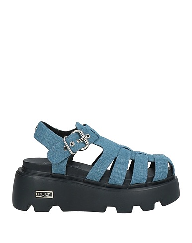 CULT Sandals Blue Textile fibres