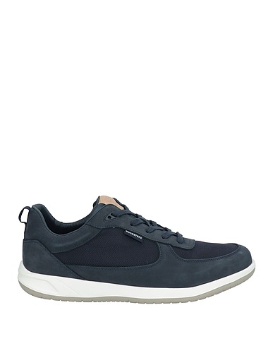 DOCKSTEPS Sneakers Navy Leather, Textile fibers