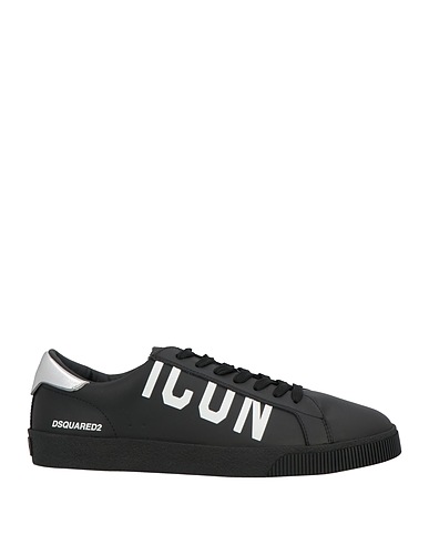 DSQUARED2 Sneakers Black Calfskin