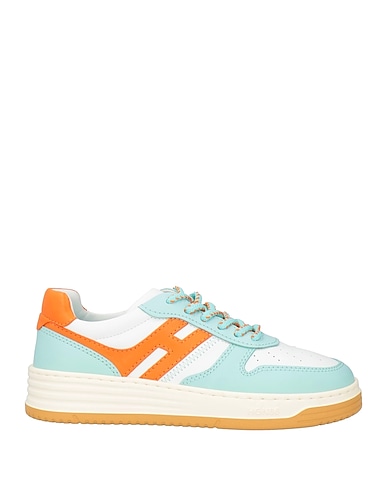 HOGAN Sneakers Light green Leather