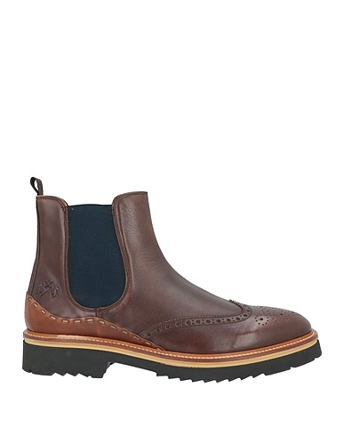 LA MARTINA Stiefelette Schokobraun Leder