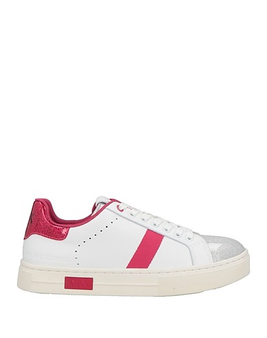 ARMANI EXCHANGE Sneakers Light grey 100% Cow leather, Polyurethane, Polyester