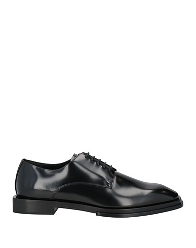 MCQUEEN Laced shoes Black Leather