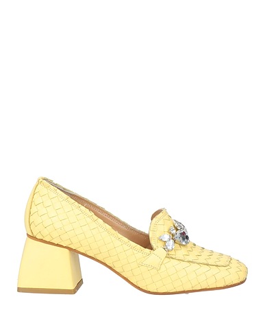 PIXY Loafers Pastel yellow Leather
