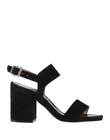 TRUMAN'S Sandals Black Leather