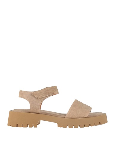 EHM SHOES Sandals Beige Leather